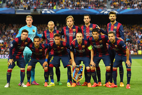 Barcelona v Bayern 1 Mo 1/2 UEFA Champions League 2014/15